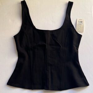 A New Day Black corset like top